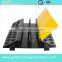 Outdoor rubber ramp, low price small cable protector ramp