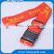 Custom special logo fashion stocked luggage strap with safety buckle