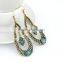 >NEW SW16585 Handmade Drop Bead Earrings Traditional Indian Earrings/