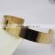 Fashion Female Gold Stainless Steel Bracelet Cuff Bangles                        
                                                Quality Choice