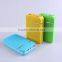 3 pcs 18650 battery rohs power bank 6600mah with 2 usb