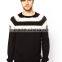 Stripe Yoke Jumper Sweater