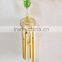 Colorful Glass Green Yellow Butterfly Indoor Metal Wind Chime Wholesale