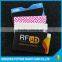 88X58mm Aluminum Foil Paper Rfid Blocking Card Sleeve