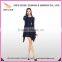 seamless latest model full skirt women umbrella high low skirts