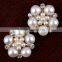 Hollow Out Blossom Pearl embellishment For Wedding Garter