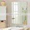 Unframes bathroom mirror and high quality mirror glasss