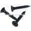 Bugle head drywall screws black phos. or zinc plated