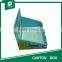 BLUE PRINTING PAPER CARDBOARD FOLDING MATT DISPLAY BOX