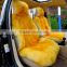 Customized winter Luxury Real Long Fur Genuine Australian Sheepskin Fur Car Seat Covers