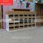 display cabinet racks metal and wood display for retail store