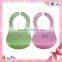 2015 Hot Sale China Manufacture Apron Ruffle Plastic Waterproof Baby Bibs
