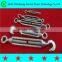 High quality U.S. type drop forged galvanized turnbuckle hook and eye line hardware