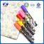 Promotional cheap plastic white board colourful mark pen