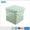 Brilliant Color Printed Cube Storage Ottoman