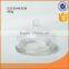 whole sale D12cm clear round glass dish with glass cover