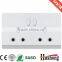 Double 13A wall socket with switch and neon