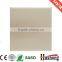 Frameless large plate wall switch and socket