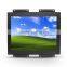 i3 CPU 15 inch all in one touch screen pc with 2 RJ45 6 COM
