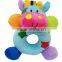 Baby Rattle plush toy/baby squeaky toy/baby bear rattle toys
