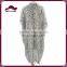 Japan And South Korea Style Maze Pattern Flow Geometry Tassels Autumn Female Scarf Shawl