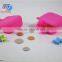 Bulk Wholesale Fashion Candy Color Rubber Squeeze Coin Purse