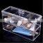 Acrylic makeup display stand rack