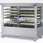 Quickly Hot Cake Stainless Steel Glass Warmer Food Display Cabinet