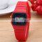 LED plastic F91W digital odm watch silicon watch