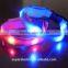 High quality newly design retractable led dog collar eco-friendly nylon led collar for pet
