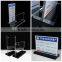 custom clear acrylic acrylic table menu stand