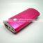 Bulk cheap aluminum external battery charger mobile phone power bank with flash light