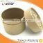 Good quality Craft round paper box & kraft paper round tea box