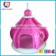 PVC inflatable Yurt, plastic pink princess castle, inflatable baby Bouncer