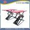 launch hot sale hydraulic scissor car lift,electric hydraulic car scissor lift,scissor lift car for sale