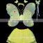 Angel wings & dress& crown for child