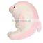 goodtime cartoon animal style 45 cm pink and blue dolphin lovers plush toy doll sleeping pillow
