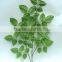 Fake Leaves For Decoration H59cm Green Artificial Rose Leaves Branch