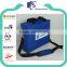 Zippered across the chest shoulder bag with pp padded strap shoulder