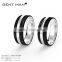 Website New Fashion Cool Man Jewelry Unique Simple Style Wedding Ring