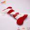 Custom Squeaky Christmas Plush Stuffed Bone Shape Dog Toy                        
                                                Quality Choice