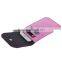 Super Slim Soft Wool Felt Pouch for Mobile Phone and Cards Back with Hand Strap