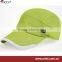 2016 new custome piping brim mesh customization polyester mesh sports cycling cap with plastic ring at back