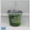 Beer tin cooler, tin pail
