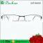 2015 good sale gentleman half frame air titanium eyeglass frames spectacle