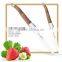 high-Quality Laguiole Decorate Bee color wood handle steak knife set