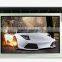 24 inch coach bus LED ads video player TV with roof rear mount
