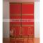 Elegant Double Color Wardrobe Design Furniture Bedroom