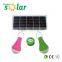 Portable DC led light solar home power energy system for home