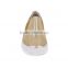 Wholesale High Quality No Lace Elastic Gold Girls Sneakers from China